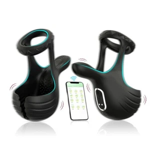Vibrating Penis Cock Ring Stronger Erection Testicles Stimulates Sex Toy for Men - Picture 1 of 6