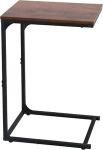 C Shaped End Table, Slide Under Couch Table, End Table for Living Room& Bedroom - Picture 1 of 3