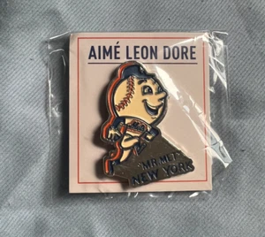 Aime Leon Dore ALD / New York Mets Mr. Met Ballpark Pin - Picture 1 of 1