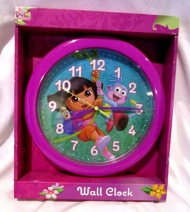 Dora the Explorer with Monkey Boots 10" WALL Clock -Brand new factory boxed! - Picture 1 of 1