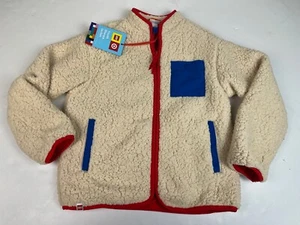 Kids' Contrast Pocket Sherpa Jacket LEGO Collection x Target Cream Size Youth - Picture 1 of 3