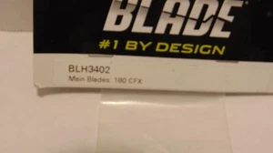 E-FLITE MAIN BLADES for 180CFX HELICOPTER BLH3402 - Picture 1 of 3