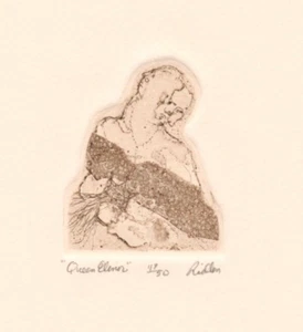 Jim Ridlon Shakespeare Queen Elenor Limited Edition Chine Collé Print 47/50 1975 - Picture 1 of 3