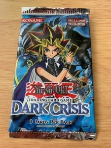 YuGiOh Dark Crisis 1st Edition Booster Pack New, Genuine & Sealed - Picture 1 of 2