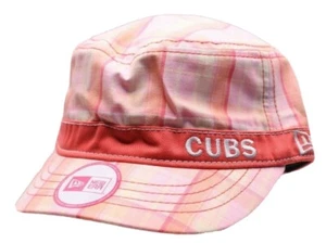 New Era Mütze, Chicago Cubs MLB, Youth Army Cap verstellbar, rosa kariert - Bild 1 von 7