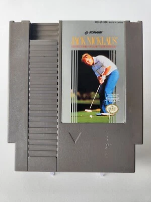 NES Konami Jack Nicklaus Golf (Nintendo NES, 1989) Cartridge Only, Tested - Image 1 of 4