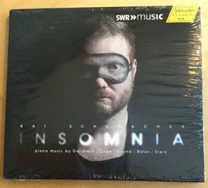 Kai Schumacher: Insomnia (EU IMPORT) CD NEW Gershwin Cage Crumb Belet Stark - Foto 1 di 2