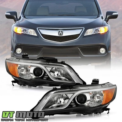 Faros proyectores tipo halógeno izquierda+derecha para Acura RDX 2013-2015 Foto 1 de 4