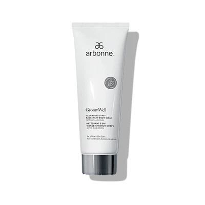 NUEVO EN CAJA ARBONNE FC5 Novio Bien LIMPIEZA -3 en 1 - 8 fl oz Carbón Cuerpo Cabello Cara Foto 1 de 2