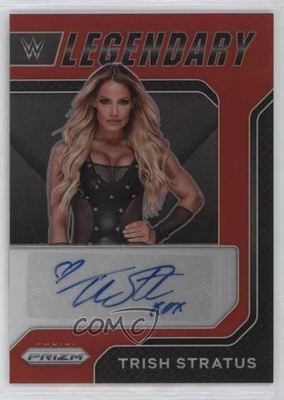 2022 Panini Prizm WWE Legendary Signatures Red /99 Trish Stratus #LS-TST Auto - Image 1 of 2