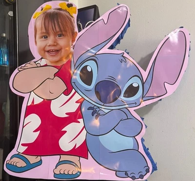 Piñata Piñata  custom photo made Lilo and stitch - Image 1 of 3