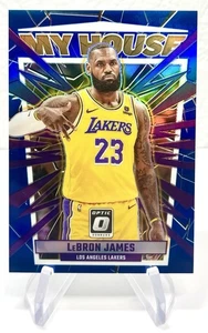 2023-24 Panini Donruss Optic My House Blue Prizm/85 LeBron James #2 LA Lakers - Imagen 1 de 2