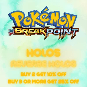 Pokemon TCG XY BreakPoint Singles Reverse Holos Rares NM - Picture 1 of 6