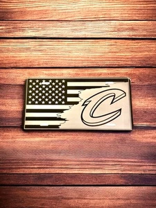 Cleveland Cavaliers!  Aluminum Laser Engraved Front License Plate! - Picture 1 of 3