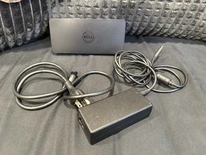 Dell D3100 Docking Station | USB 3.0 Ultra HD/4K Triple Display w/ Power Supply - Picture 1 of 9
