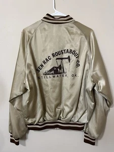 Vintage Oil Field Jacket Size Large sen racoustabout Company Stillwater, OK - Bild 1 von 7