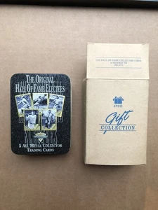 1996 Avon 5 EMBOSSED METAL Hall Of Fame COLLECTOR CARDS 1936 First Inductees - Picture 1 of 5