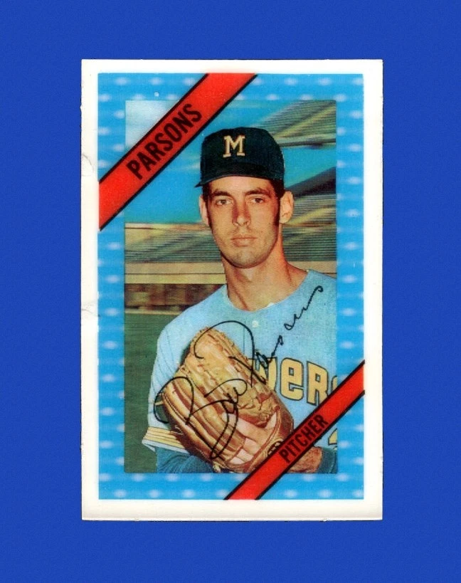 1972 Kellogg's Set-Break #  5 Bill Parsons VG-VGEX *GMCARDS* - Image 1 of 2