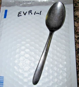 *Everlasting Stainless EVR 1-1 pattern SERVIN Spoon glossy w/star 8" - Picture 1 of 2