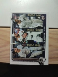 2025 Topps Series One #79 - AL Home Run Leaders, Gold /2025 - Judge, Soto + - Bild 1 von 1