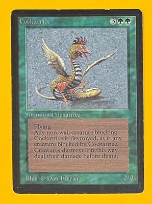 MTG COCKATRICE Beta (OldManMTG 012-530) - Image 1 of 4