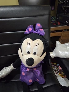 Disney Minnie Mouse Plush Jumbo Stuffed Doll Toy Pink White Polka Dot 28” - Picture 1 of 5