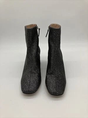 Marc Jacobs Botín Plata Brillante Cremallera Lateral Talla 39 Foto 1 de 4