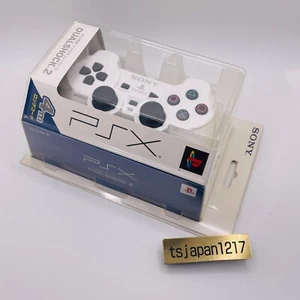 SONY Official PSX Controller DESR-10 DUALSHOCK 2 Long Cable 4m White New - Picture 1 of 5