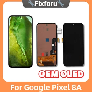 OEM Para Google Pixel 8A Pantalla OLED Pantalla Táctil Conjunto Digitalizador Repuesto - Imagen 1 de 8
