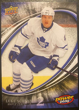 Luke SCHENN 2008-09 Rookie card Upper Deck Power Play #389 Toronto Maple Leafs