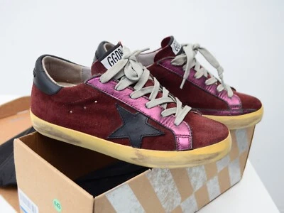 Подлинный золотой гусь GGDB суперзвезда замши кожи низкий верхний кроссовок размер 35, US5 - Изображение 1 из 4