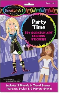 Scratch Art Scratchin Fashion Dance Club Fun Kit - Picture 1 of 2
