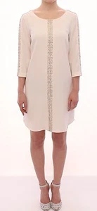 SACHIN & BABI Dress Tunic White Cream Studded IT38 /US4/ EU34 / XS RRP $800  - Picture 1 of 10