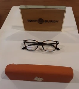 Tory Burch Eyeglasses TY4007U 1831 Tortoise Brown Optical Frame 49-16-140 W/Case - Picture 1 of 11