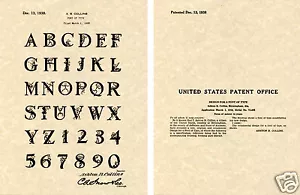 1938 REDDY KILOWATT SCHRIFT US PATENT Kunstdruck RAHMENFERTIG !!!! Collins - Bild 1 von 1