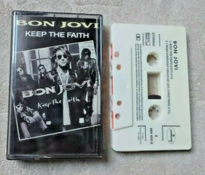 MUSIK AUDIO CASSETTE K7 TAPE / BON JOVI "KEEP THE FAITH" 2T 1992 POP ROCK - Bild 1 von 3