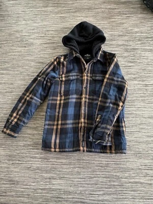 Hollister Plaid Winter jacket women XS - Image 1 of 4