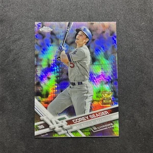 2017 Topps Chrome Prism Refractor Corey Seager #50 - Bild 1 von 2