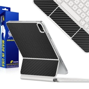 ArmorSuit Black Carbon Fiber Skin for Magic Keyboard for iPad Air / Pro 11'' USA - Picture 1 of 4