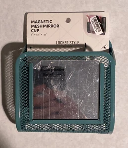 Magnetic Mesh Metal Locker Mirror Cup - Locker Style by UBrands - Picture 1 of 1