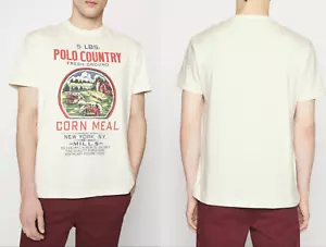 Polo Ralph Lauren Vintage Logo Tee T-Shirt Classic Fit Cotton Top New M - Picture 1 of 11