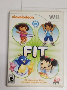 "Nickelodeon Fit"  Nintendo Wii, With Case & Book, Tested, Excellent Condition  - Picture 1 of 3