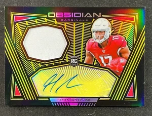 2019 Panini Obsidian Rookie Jersey Auto Electric Etch Yellow Hakeem Butler /25 - Bild 1 von 3