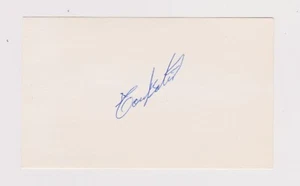 Tony Batista - Signed 3x5 - Debut 1996 - Athletics - Picture 1 of 1