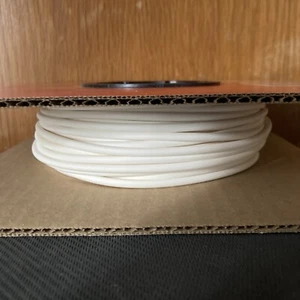 3M FP301 1/8” White Heat Shrink Tubing, 2:1 Shrink Ratio 100 ft. Spool - Picture 1 of 2