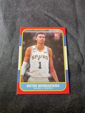 Victor Wembanyama PROMO CARD Rookie RC Promo - #1 1986 Fleer Style Retro