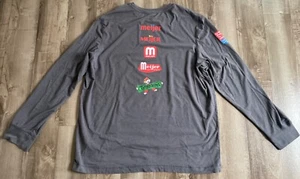 Unisex MEIJER Team Crew Member Employee Worker Langarmshirt grau Gr. XL - Bild 1 von 8