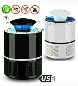 Cattura zanzare KILLER 360 Buzz Trapper UCCIDE Zanzare Insetti LED Trappola USB - Foto 1 di 1