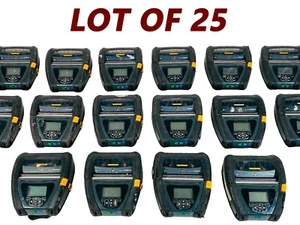 Lot of 27 - Zebra QLn420 Mobile Barcode Thermal Printer No Battery - AS IS - - Picture 1 of 3