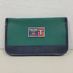 Vintage Disney Wallet Tigger Bi-Fold Billfold Winnie the Pooh Hook & Loop Vinyl